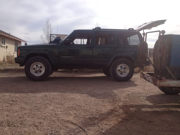 From a stock 2wd on 31s
