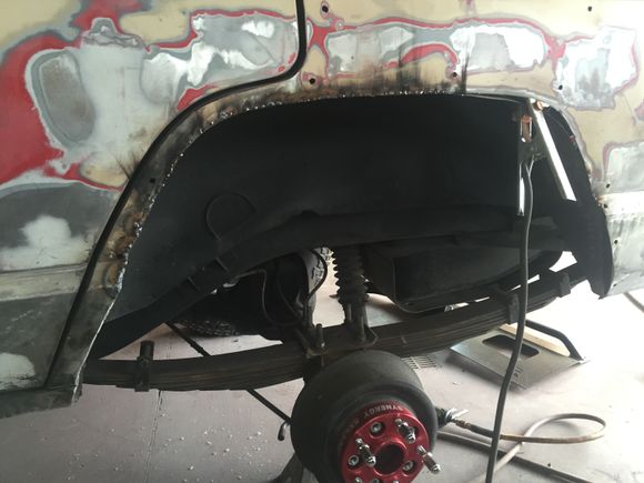 Cut the crap out of the fenders and welding them back together