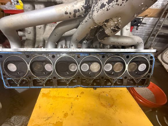 i installed an afr because it seed as though I was running lean. looks like the valves got pretty hot, . 