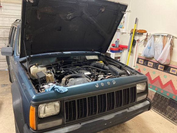 Trying to figure out how to check the tranny oil level 