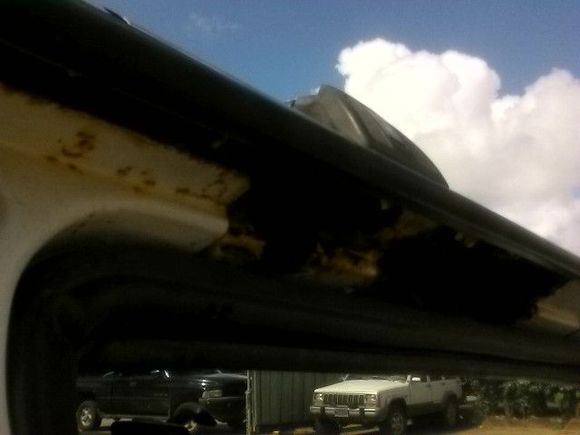 passenger side above door