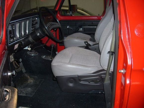 Was a good boy so Santa brought me some new seats and carpet.