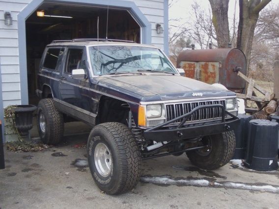 out of the garage for the first time