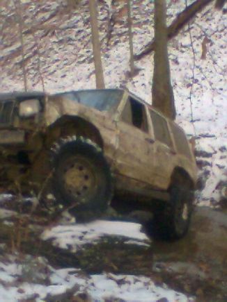 playin in the creek