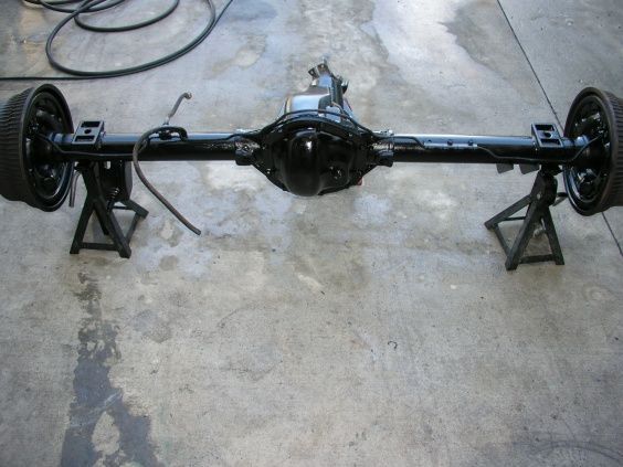 dana 44 painted and ready to go in