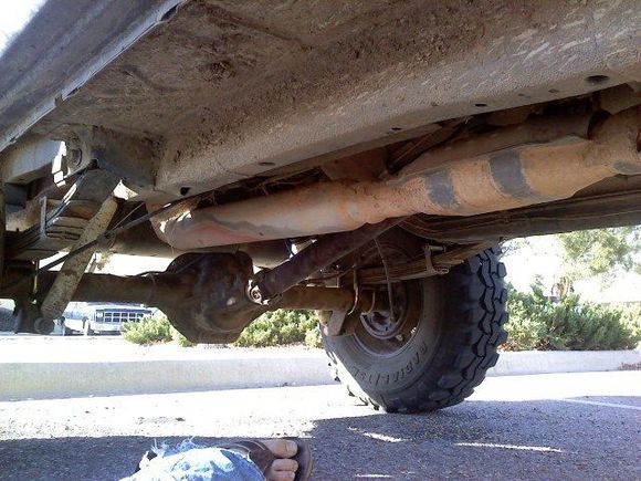 Custom exhaust. all welded