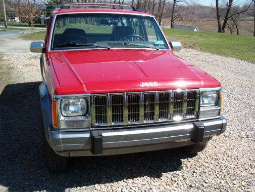 New Crome Grille for 97-01 Cherokees on a 91