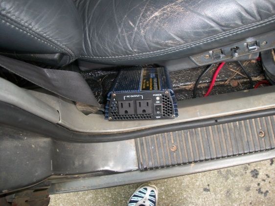 DC to AC inverter mod