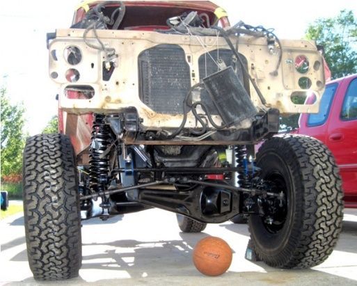 Nothing like a little lift up front! As it sits now, the top of the radiator sits chest high to me. (I'm 6'4")
