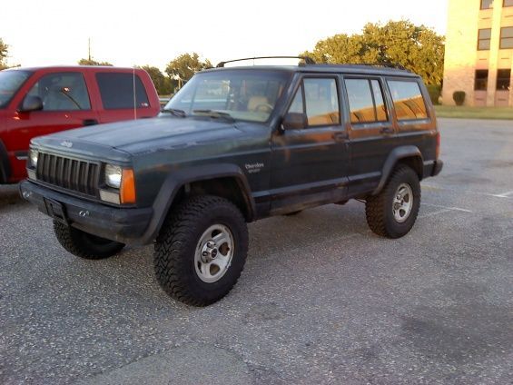 The $500 jeep with some new 31's