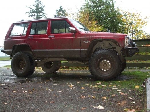 the ol' heep in the driveway