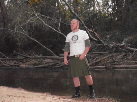 Some one is asking me about my kilt