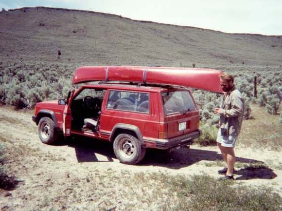canoe jeep