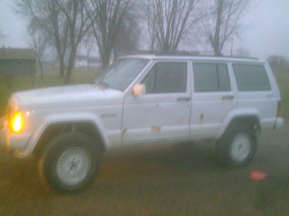 Lifted, old tires, nasty doors, have to start somewhere?