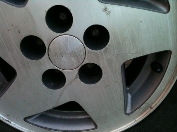 all the wheels are pretty dinged up