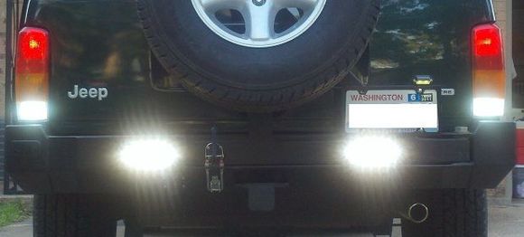 SBF Rear Bumper (Reverse Lights On)