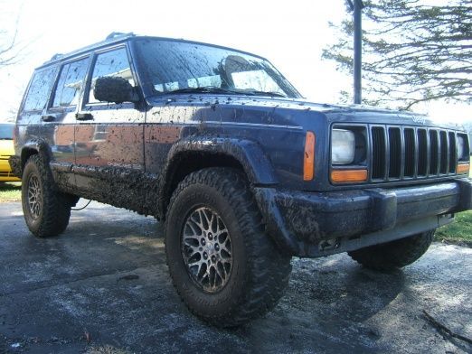 stock height with 31" mud terrains