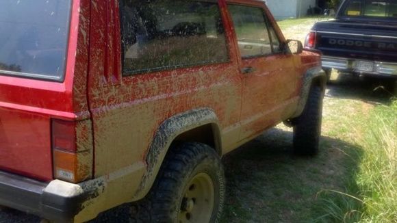 got a lil muddy