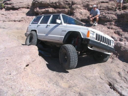 My white 88 Cherokee.