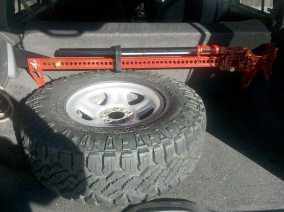 River Raider Hi-Lift mount.