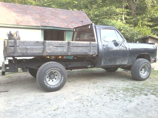 1984 dodge after new cab