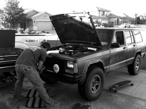 installing my Hella lights!!! just gotta hook them up now...