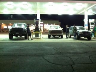 The group I offroad with 1999 dodge 1500, 1987 k-5 blazer my jeep