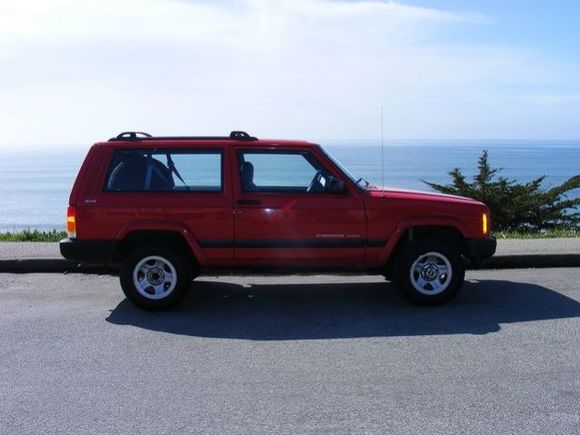 On the coast with my new to me Jeep