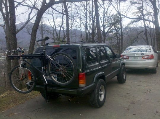 Back home in the high country with my other off-roader.