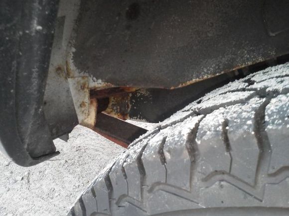 heres a picture of some of the rust around the leaf springs