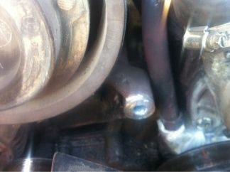 Inline pully bearing seizes up up quick bolt change though!
