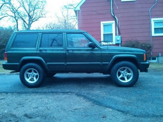 Evened out at last. 2" lift complete.