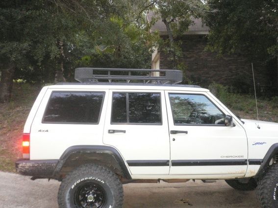hi lift jack and shovel to come mounted on each side.