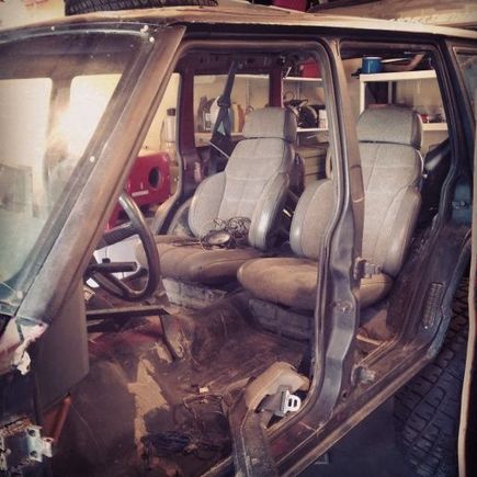rear seats mounted up!
