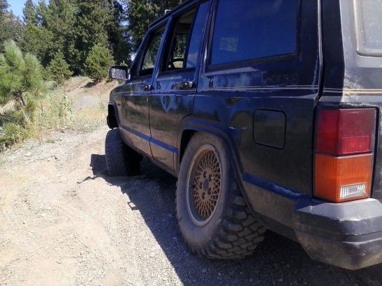 1" lift 30s and no sway bars