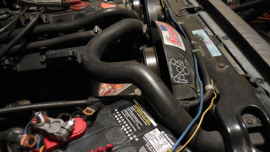 Battery hitting upper radiator hose Jeep Cherokee Forum
