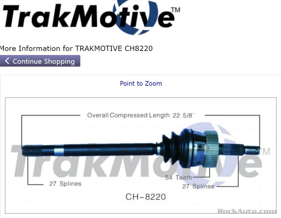 CV Joint for front axle shaft is this stock? Jeep Cherokee Forum