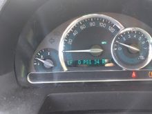 American speedometer, good to 120 mph or klms per hour