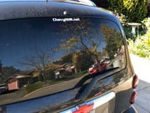 I like the higher spot top of the rear window!