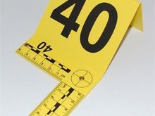 These evidence markers , or a tape measure. 