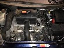 This is a picture of Oldblue when I had the FIPK intake , note no oil filler extension pipe. BTW this is now owned by fastsuv. The HHR , not the air box. 