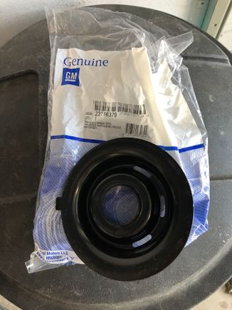 This plate is shiny and new, the tab that we’re talking about pointing to the left of the photo. 