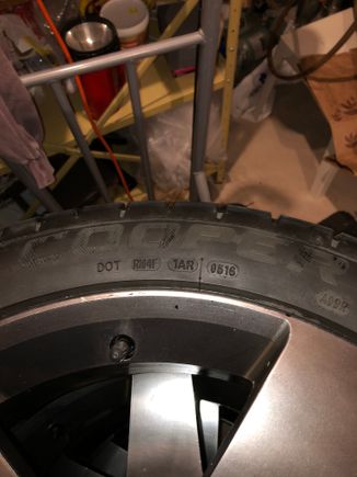 The tires are like new Cooper