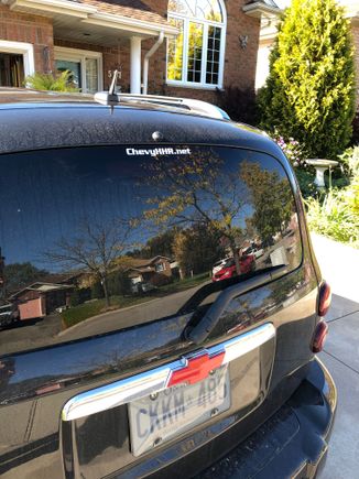 I like the higher spot top of the rear window!