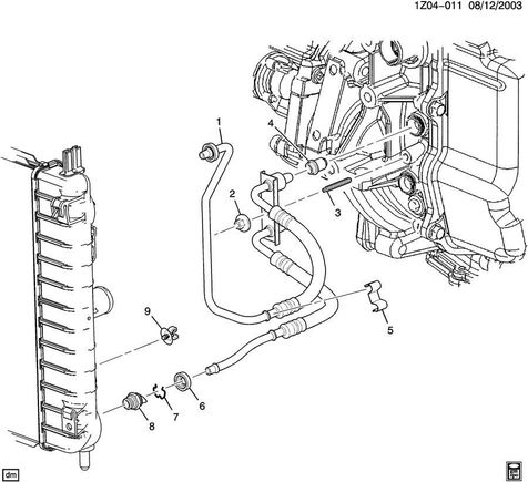 #8 is the bung, #7 is the clip. 