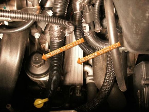 That’s the oil cooler , it’s water cooled 