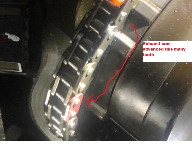 timing chain slipped