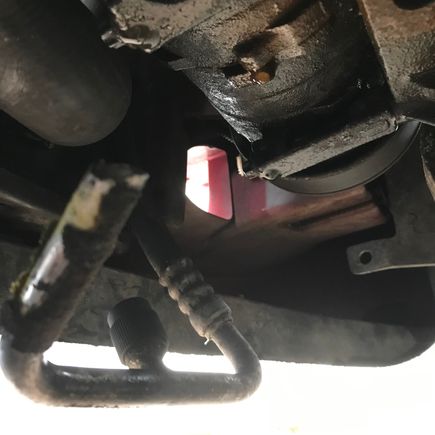Photo of broken pipe 