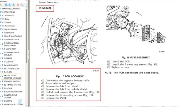 pcm removal