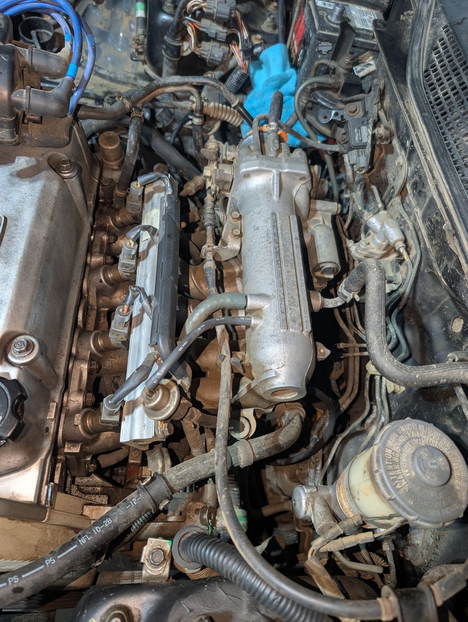 Intake from driver side